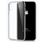 Чехол Vouni Sleek case для Apple iPhone X (серебристый, пластиковый)