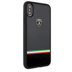 Чехол Lamborghini Huracan D12 для Apple iPhone X (черный, гелевый)