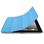 Чехол Apple iPad 2 Smart Cover полиуретановый (голубой)