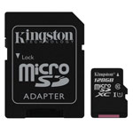 Флеш-карта Kingston microSD (128Gb, microSD, Class 10 U1)