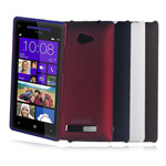 Чехол Jekod Hard case для HTC Windows Phone 8X (красный, пластиковый)