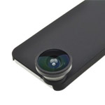 Чехол с объективом C-Double для Apple iPhone 5 (Fisheye, широкоугольный)