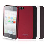 Чехол Jekod Hard case для Apple iPhone 5 (черный, пластиковый)