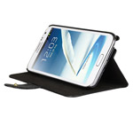 Чехол Kuboq KuStand Case для Samsung Galaxy Note 2 N7100 (черный, кожанный)