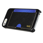Чехол Vetti Craft SnapCover Card Holder Case для Apple iPhone 5 (черный, кожанный)