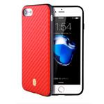 Чехол Seedoo Flux case для Apple iPhone 8 (красный, карбон)