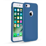 Чехол Seedoo Delight case для Apple iPhone 8 (синий, силиконовый)