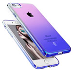 Чехол Seedoo Dazzle case для Apple iPhone 8 (синий, пластиковый)