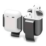 Крепление на пояс Synapse Carrying Clip для Apple AirPods (черное, пластиковое)