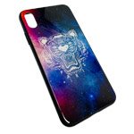 Чехол Synapse Glassy Case для Apple iPhone XS max (Paris Tiger, гелевый/стеклянный)