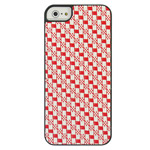 Чехол Discovery Buy Summer Sleeping Mat Case для Apple iPhone 5 (красный, тканевый)