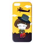 Чехол Discovery Buy Changeable Spirit Case для Apple iPhone 5 (Mr.Bean, пластиковый)