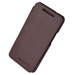 Чехол Discovery Buy City Elegant Case для HTC One 801e (HTC M7) (коричневый, кожанный)