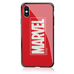 Чехол Marvel Avengers Hard 3D case для Apple iPhone XS max (Marvel, стеклянный)