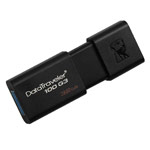 Флеш-карта Kingston DataTraveler 100 (32Gb, USB 3.1, черная)