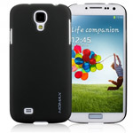 Чехол Momax Ultra Tough Clear Touch Case для Samsung Galaxy S4 i9500 (черный, пластиковый)