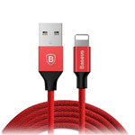 USB-кабель Baseus Yiven Cable (Lightning, красный, 1.2 м, 3A)