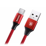 USB-кабель Baseus Yiven Cable (USB Type C, красный, 1.2 м, 3A)