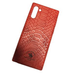 Чехол Santa Barbara Knight для Samsung Galaxy Note 10 (красный, кожаный)