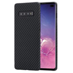 Чехол Synapse Carbon Shell для Samsung Galaxy S10 plus (черный, карбон)