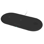 Беспроводное зарядное устройство Synapse Fast Wireless Charging Pad (черное, Fast Charge, QI, зарядка Apple Watch и AirPods)