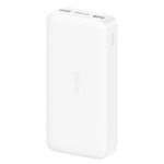 Внешняя батарея Xiaomi Redmi Power Bank универсальная (10000 mAh, белая, 2xUSB)