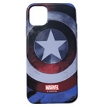 Чехол Marvel Avengers Hard case для Apple iPhone 11 (Captain America, пластиковый)