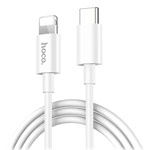 USB-кабель hoco Swift Cable X36 универсальный (Lightning, USB Type C, 1 метр, белый)