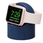 Подставка Synapse Charging Dock для часов Apple Watch (синяя, силиконовая)