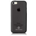 Чехол Discovery Buy Intelligent Dual Color Case для Apple iPhone 5C (черный, гелевый/пластиковый)