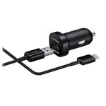 Зарядное устройство Samsung Car Charger Mini автомобильное (18W, черное, Fast Charging, USC Type C)