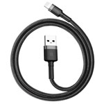 USB-кабель Baseus Cafule Cable (Lightning, черный, 1 м, 2.4A)