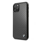 Чехол BMW Signature Real Carbon для Apple iPhone 11 pro (черный, карбон)