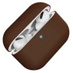 Чехол Synapse Protection Case для Apple AirPods pro (темно-коричневый, силиконовый)