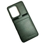 Чехол HDD Luxury Card Slot Case для Samsung Galaxy S20 ultra (темно-зеленый, кожаный)