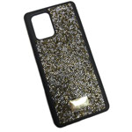 Чехол Swarovski Crystal Case для Samsung Galaxy S20 (золотистый, гелевый)