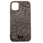 Чехол Swarovski Crystal Case для Apple iPhone 11 pro (розовый, гелевый)