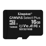 Флеш-карта Kingston Canvas Select Plus microSD (16Gb, microSD, Class 10 UHS-I)