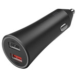 Зарядное устройство Xiaomi Mi Dual Port Car Charger универсальное (автомобильное, 37W, 2xUSB, Quick Charge, черное)