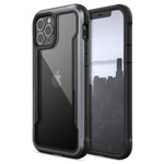 Чехол Raptic Defense Shield для Apple iPhone 12 pro max (черный, маталлический)