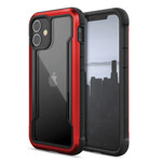 Чехол Raptic Defense Shield для Apple iPhone 12 mini (красный, маталлический)