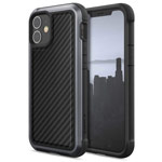 Чехол Raptic Defense Lux для Apple iPhone 12 mini (Black Carbon, маталлический)