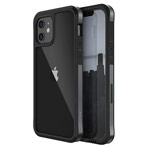 Чехол Raptic Edge для Apple iPhone 12 mini (черный, маталлический)