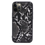 Чехол Kajsa Dale Glamorous Snake 2 для Apple iPhone 12 pro max (черный, кожаный)