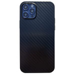 Чехол Coblue Carbon Case для Apple iPhone 12 pro max (черный, пластиковый)