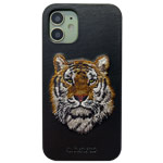 Чехол Santa Barbara Savanna для Apple iPhone 12 mini (Tiger, кожаный)