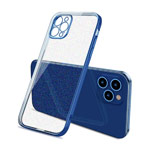 Чехол Coblue Soft Plating Case для Apple iPhone 12 pro (синий, гелевый)