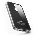 Чехол SGP Neo Hybrid EX для Apple iPhone 4 (серебристый)