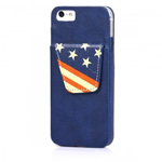 Чехол Nextouch Wallet case для Apple iPhone 5/5S (MyFlag USA, кожанный)
