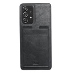 Чехол HDD Luxury Card Slot Case для Samsung Galaxy A72 (черный, кожаный)